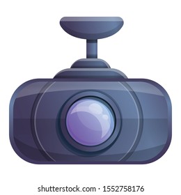 Modern dvr camera icon. Cartoon of modern dvr camera vector icon for web design isolated on white background