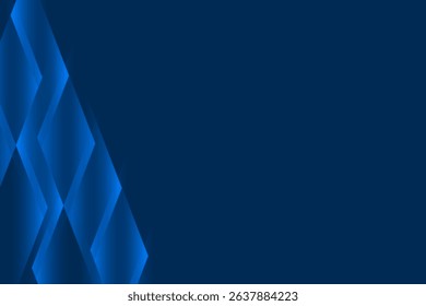 Modern and Dynamic Blue Geometric Background