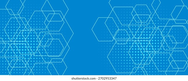 Moderne dynamische blaue Formen Zusammensetzung mit weißen Linien. Abstrakter Hintergrund modernes Hipster futuristischer grafischer Hintergrund abstrakte einfache Kunst