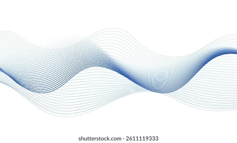 Modern Dynamic Flowing Lines for Digital Background