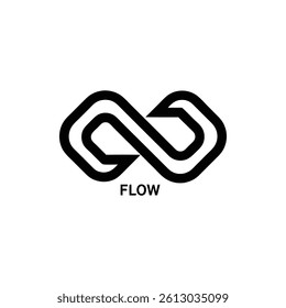 Modern and dynamic letter S logo design. The abstract shape cleverly integrates the letter "S" with bold, overlapping elements in black and a subtle blue gradient, creating a sense of movement and sop