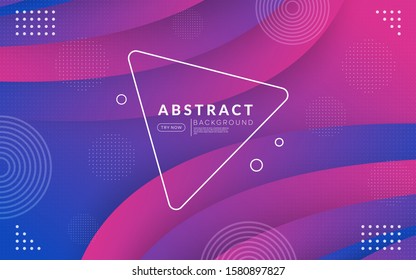 Modern dynamic purple background with textured overlap layer and abstract lines.