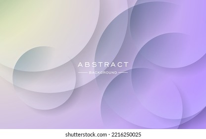 modern dynamic purple soft circle shape shadow and light dimension background. eps10 vector