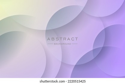 modern dynamic purple soft circle shape shadow and light dimension background. eps10 vector