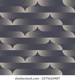 Modern Dynamic Seamless Pattern Trend Vector Dot Work Cool Abstract Background. Endless Graphic Abstraction With Motion Effect Textile Design Repetitive Wallpaper. Half Tone Loopable Art Illustration