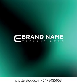 Modern "E" Letter Logo Design for Business Branding