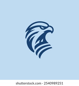 Modern Eagle Head Logo for sale.