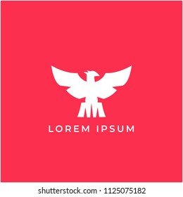 Modern Eagle Logo Design