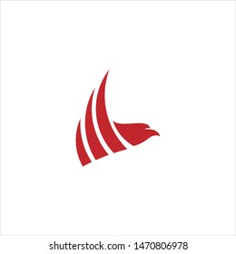 modern eagle logo design concept
