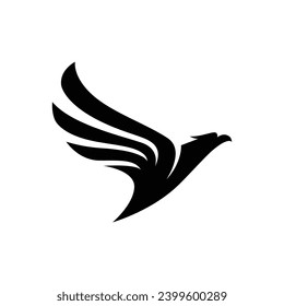 Modern Eagle Logo Design Template: Vector Illustration.