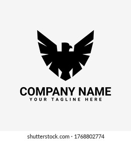 Modern Eagle Logo Graphic Design