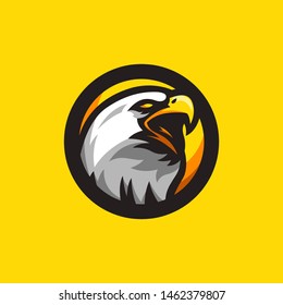 Modern eagle logo or icon 