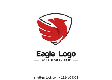 Modern Eagle Logo Template Modern Eagle Stock Vector (Royalty Free ...