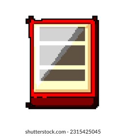 modern ebook reader game pixel art retro vector. bit modern ebook reader. old vintage illustration