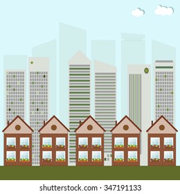 Modern Eco City Concept