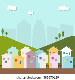 Modern Eco City Concept. Properties For Sale / Rent.
