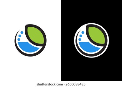 Design moderno e ecologicamente correto do logotipo de negócios