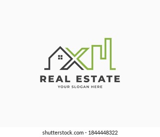 2,082 X logo with home Images, Stock Photos & Vectors | Shutterstock