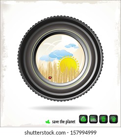 Modern ecology design layout