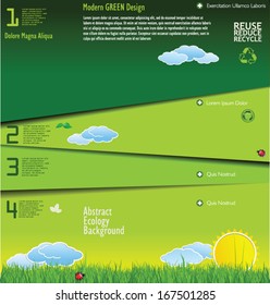 Modern ecology Design Layout
