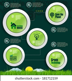 Modern ecology Design Layout