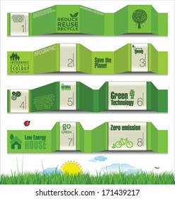 Modern ecology template design