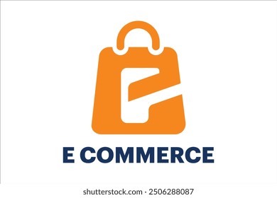 Modern E-Commerce Logo Design,  Online Store and Retail Branding