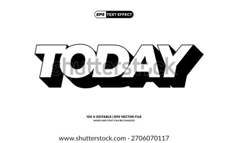 Modern Editable Text Effect Minimalism Projects