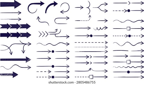 Modern editable vector collection featuring minimal line arrow icons with straight, curved, dashed, dotted, loop, and directional designs. Perfect for UI and UX design, websites, mobile apps, presentations, infographics, workflow diagrams, process charts, navigation systems, business documents, and creative graphic design projects. #ArrowIcons #LineArrows #Navigation #DirectionalArrows #MinimalDesign #UIIcons #UXDesign #Workflow #ProcessFlow #Infographic #Presentation #WebDesign #MobileApp #GraphicElements #VectorArrows #OutlineIcons #EditableVector #DesignResources #CreativeToolkit #InterfaceDesign #FlowChart #Timeline #BusinessPresentation #FlatVector #VectorSet