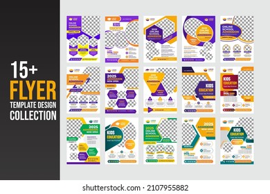 Modern Education Flyer Template Bundle Collection