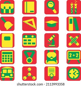 Modern Education, illustration, vector on a white background.