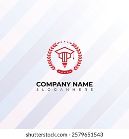 Modern education logo Design, education logo
