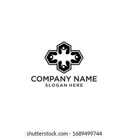 modern education logo design vector