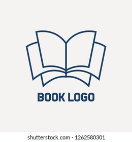 Logo Education Kids Book Design Stock Vector (Royalty Free) 1724065399