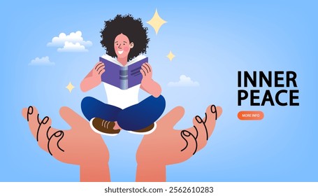 Modern education-themed design featuring university students surrounded by laptops and a stack of books, emphasizing e-learning and academic growth.Vector 