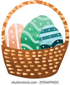 Modern egg, bunnies for kids standing with placard. Rabbit or hare, spring festive animal with flower and chick. Cartoon holiday decent vector character, Easter watercolor decor elements
