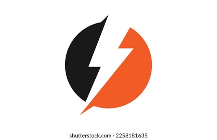 Design-Vorlage für modernes Elektro-Logo