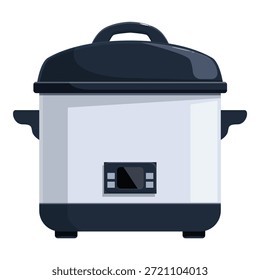 Moderna cocina eléctrica múltiple para hacer alimentos saludables en el hogar