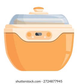 Moderno multi fogão elétrico cozinhando comida, aparelho de cozinha para cozinhar saudável