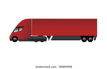 Tesla Semi Images Stock Photos Vectors Shutterstock