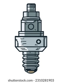 Modern electricity industry sparks with efficient power isolated