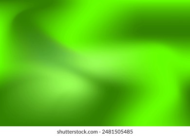 Modern elegant abstract background illustration. Delicate atmosphere template with hazy green colors for banner, surface, advertisement, display, decoration, poster, flier, web, page, cover, backdrop