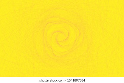 Modern elegant abstract background. Pink dynamic elements on yellow base. Template for the design of landing page, flyer or presentation. Clipping mask used.