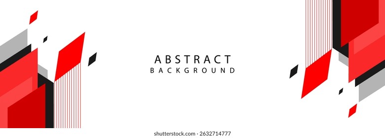 Modern elegant abstract geometric red and black background vector design,EPS10