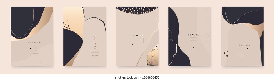 Modern elegant abstract universal background templates. Minimalist aesthetic.