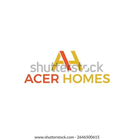 Modern and elegant Acer Homes logo design symbolizing quality, comfort, and trust. Perfect for real estate developers, home builders, and residential property businesses.
