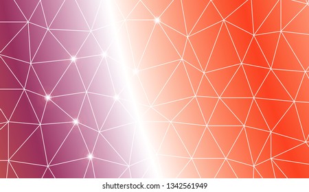 Modern elegant background with polygonal elements. For interior wallpaper, smart design, fashion print. Vector illustration. Creative gradient color