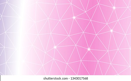 Modern elegant background with polygonal elements. For interior wallpaper, smart design, fashion print. Vector illustration. Creative gradient color