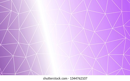 Modern elegant background with polygonal elements. For interior wallpaper, smart design, fashion print. Vector illustration. Creative gradient color