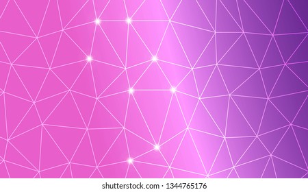 Modern elegant background with polygonal elements. For interior wallpaper, smart design, fashion print. Vector illustration. Creative gradient color